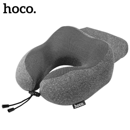 หมอนรองคอ HOCO HX70 เมมโมรี่โฟม ทรงตัว U รองรับต้นคอ 360° พับเก็บได้ พร้อมถุงสำหรับพกพา_2